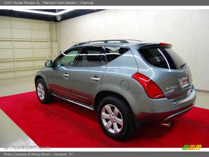 Platinum Pearl Matallic / Charcoal 2007 Nissan Murano SL