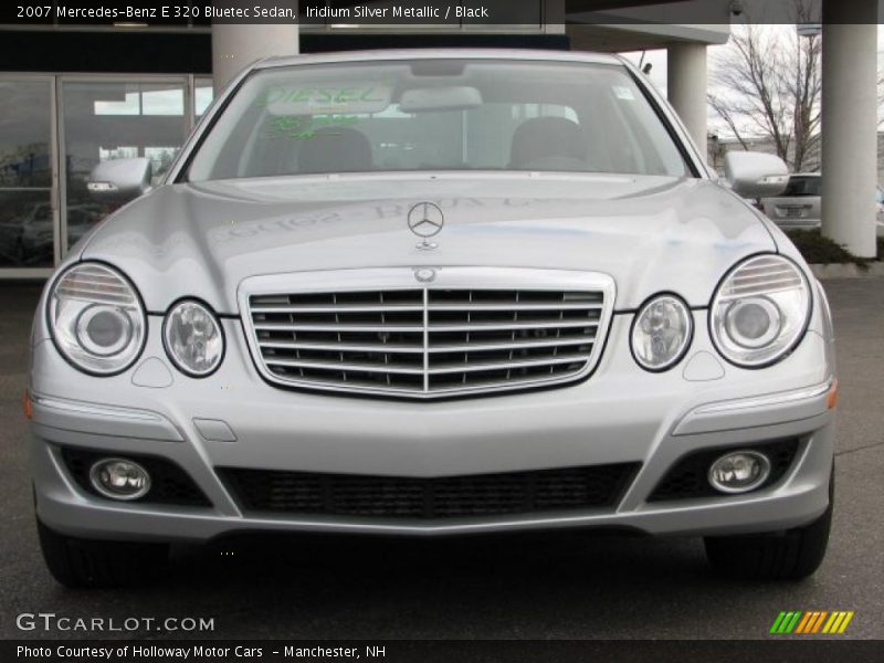 Iridium Silver Metallic / Black 2007 Mercedes-Benz E 320 Bluetec Sedan