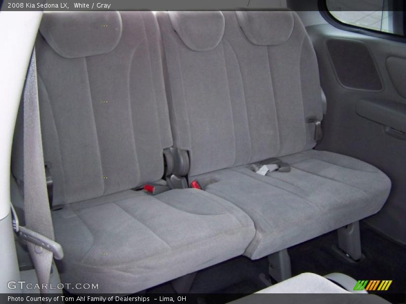 White / Gray 2008 Kia Sedona LX