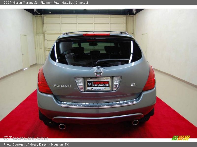 Platinum Pearl Matallic / Charcoal 2007 Nissan Murano SL