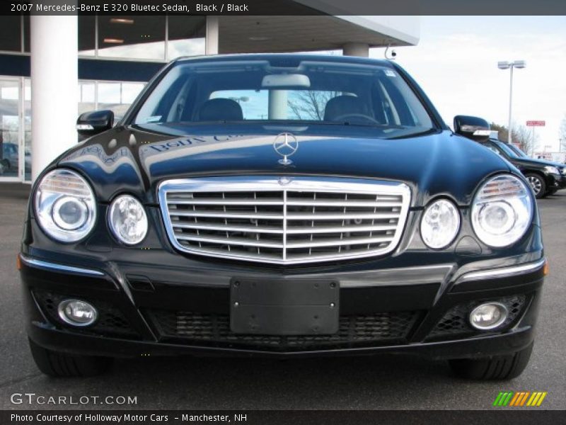 Black / Black 2007 Mercedes-Benz E 320 Bluetec Sedan