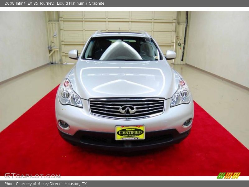 Liquid Platinum / Graphite 2008 Infiniti EX 35 Journey