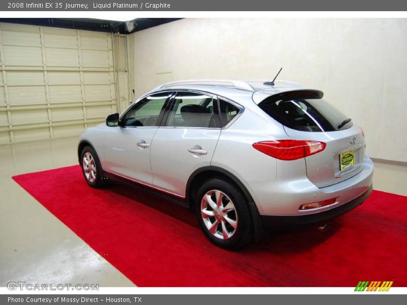 Liquid Platinum / Graphite 2008 Infiniti EX 35 Journey
