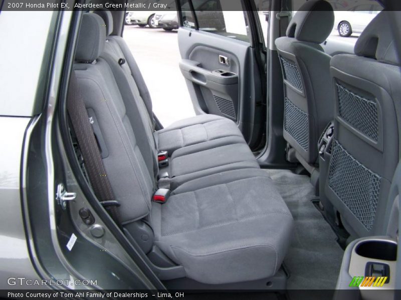 Aberdeen Green Metallic / Gray 2007 Honda Pilot EX