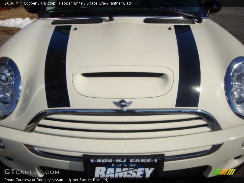 Pepper White / Space Gray/Panther Black 2006 Mini Cooper S Hardtop