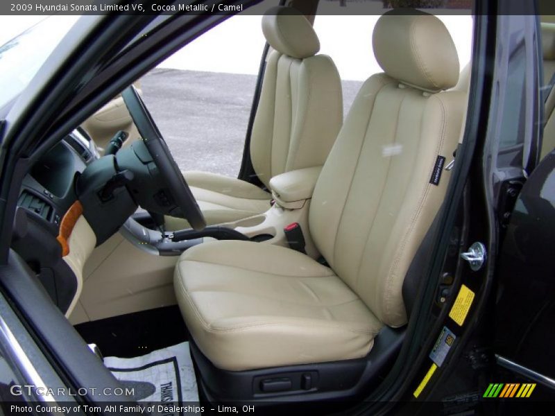 Cocoa Metallic / Camel 2009 Hyundai Sonata Limited V6