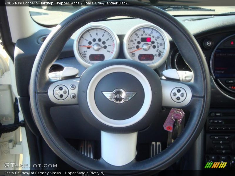 Pepper White / Space Gray/Panther Black 2006 Mini Cooper S Hardtop