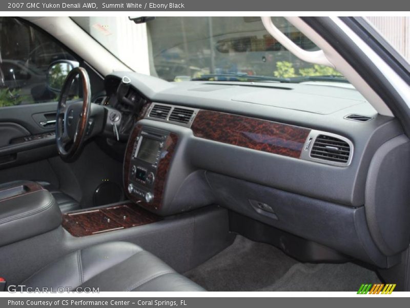 Summit White / Ebony Black 2007 GMC Yukon Denali AWD