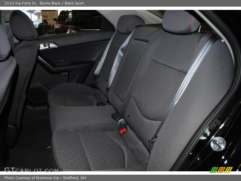 Ebony Black / Black Sport 2010 Kia Forte SX