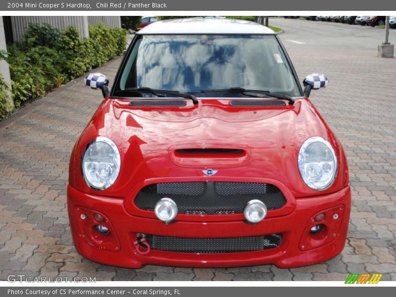 Chili Red / Panther Black 2004 Mini Cooper S Hardtop