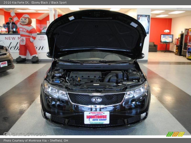 Ebony Black / Black Sport 2010 Kia Forte SX