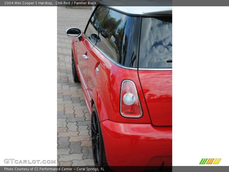 Chili Red / Panther Black 2004 Mini Cooper S Hardtop