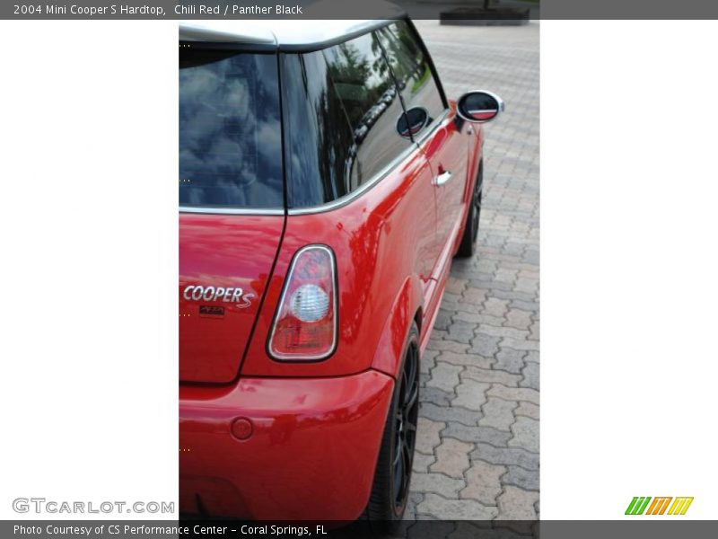 Chili Red / Panther Black 2004 Mini Cooper S Hardtop