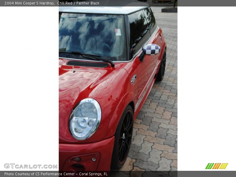 Chili Red / Panther Black 2004 Mini Cooper S Hardtop