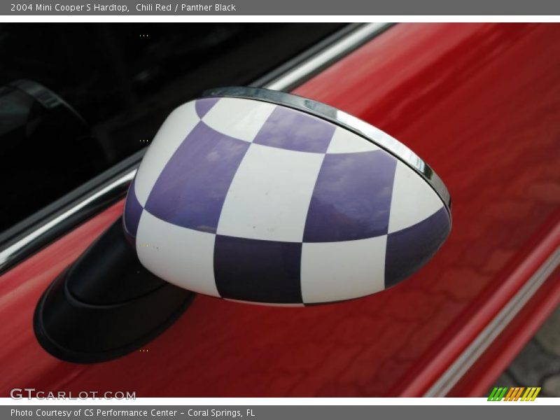 Chili Red / Panther Black 2004 Mini Cooper S Hardtop