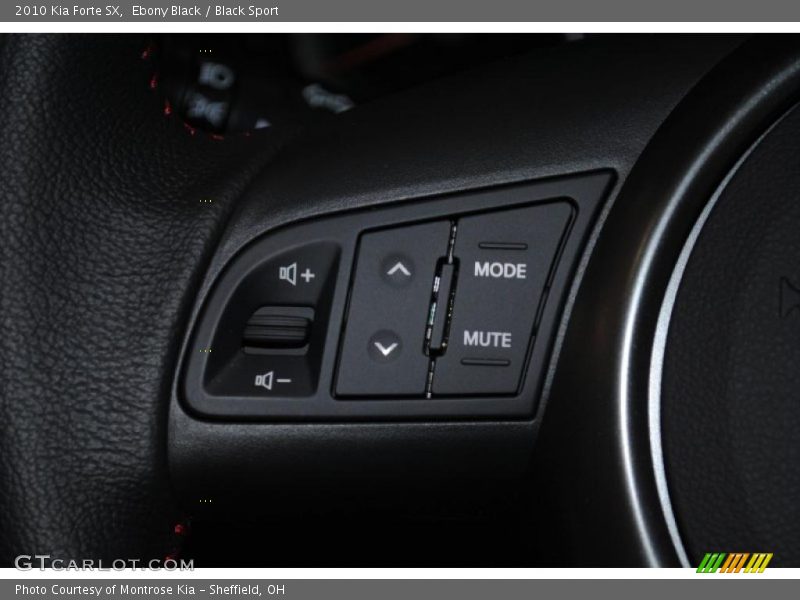 Ebony Black / Black Sport 2010 Kia Forte SX