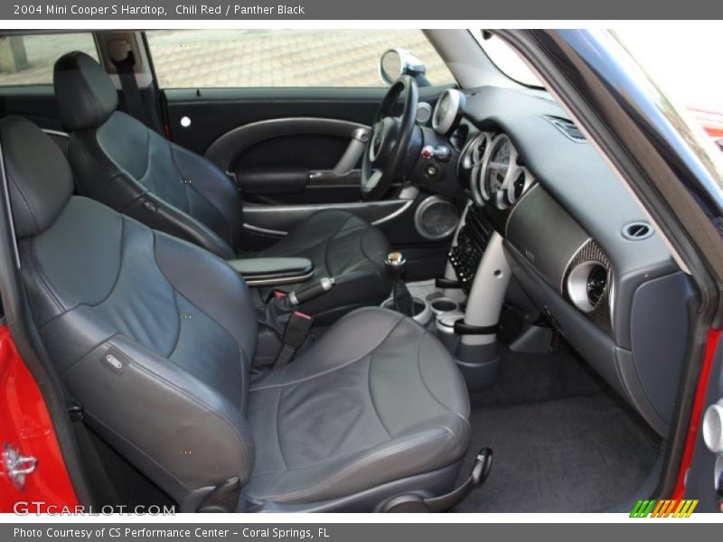 Chili Red / Panther Black 2004 Mini Cooper S Hardtop