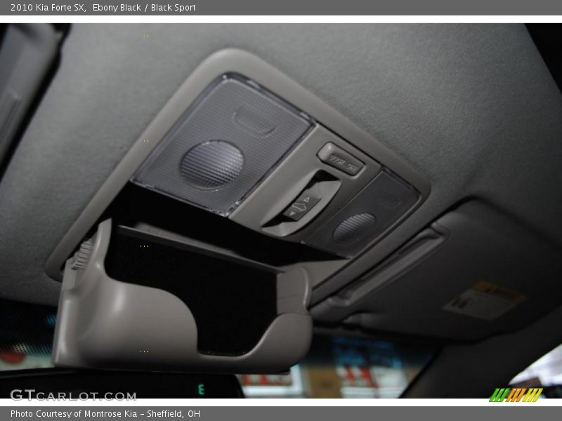 Ebony Black / Black Sport 2010 Kia Forte SX