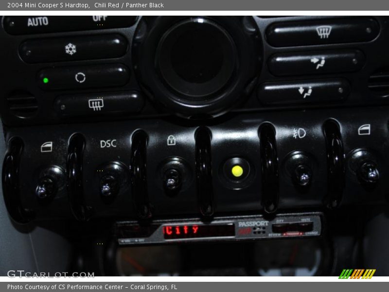 Chili Red / Panther Black 2004 Mini Cooper S Hardtop