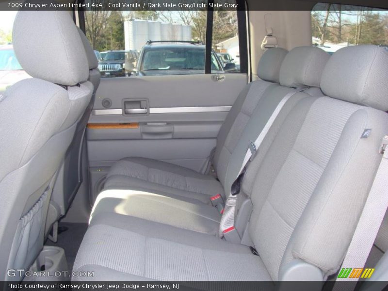 Cool Vanilla / Dark Slate Gray/Light Slate Gray 2009 Chrysler Aspen Limited 4x4