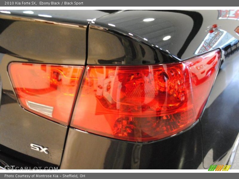 Ebony Black / Black Sport 2010 Kia Forte SX