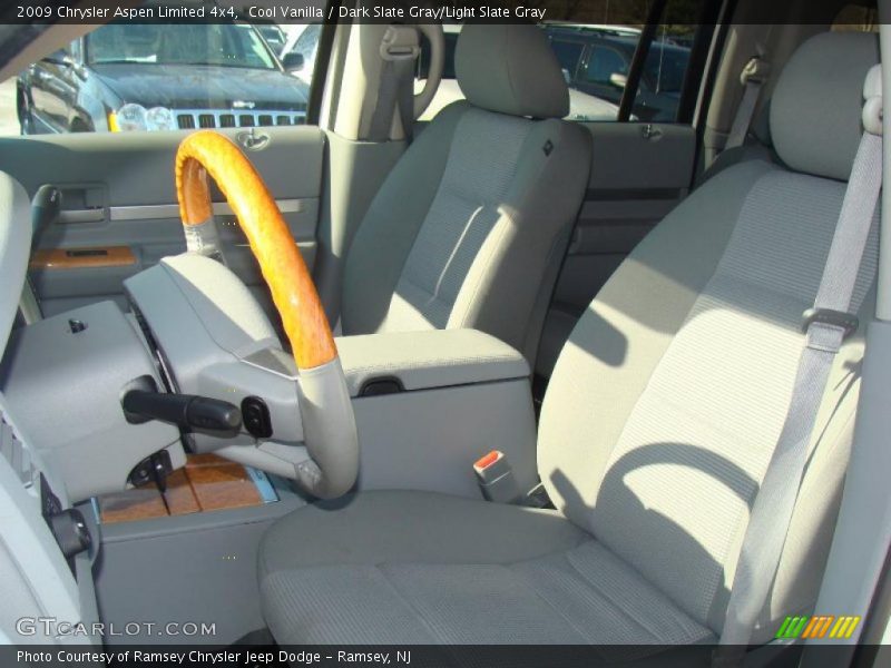 Cool Vanilla / Dark Slate Gray/Light Slate Gray 2009 Chrysler Aspen Limited 4x4