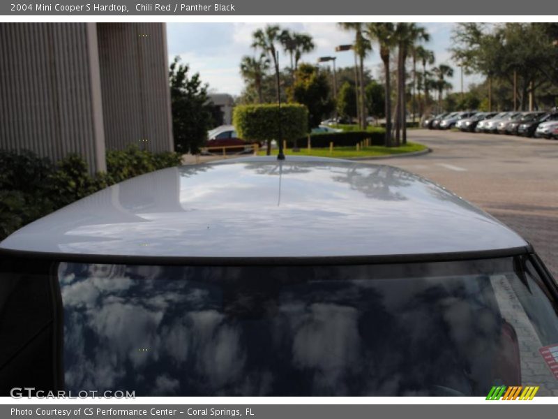 Chili Red / Panther Black 2004 Mini Cooper S Hardtop