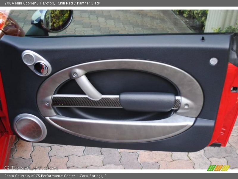 Chili Red / Panther Black 2004 Mini Cooper S Hardtop