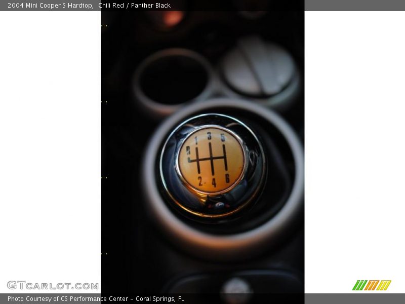 Chili Red / Panther Black 2004 Mini Cooper S Hardtop