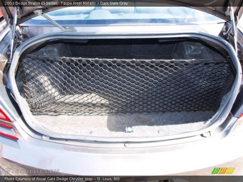 Taupe Frost Metallic / Dark Slate Gray 2001 Dodge Stratus ES Sedan