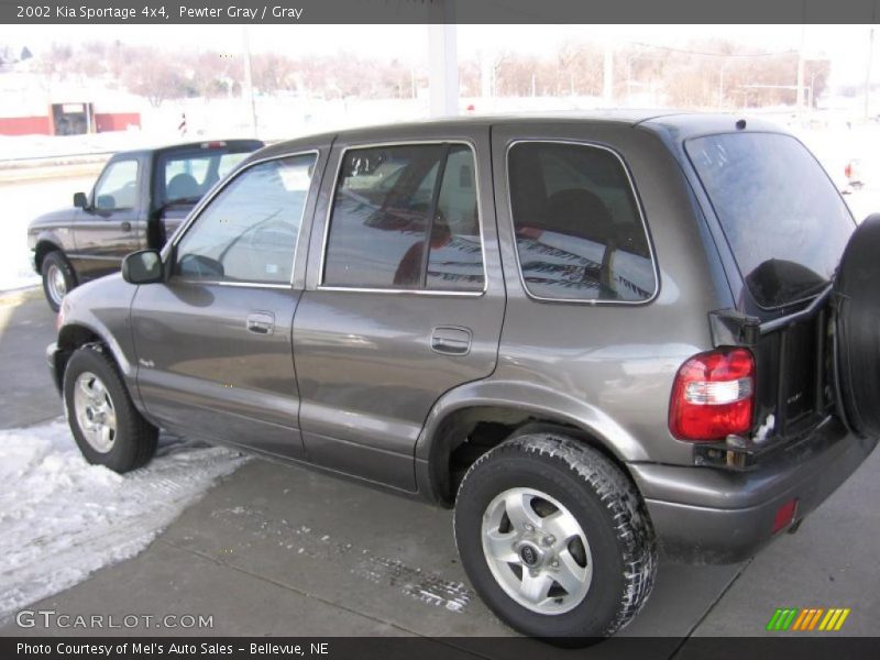 Pewter Gray / Gray 2002 Kia Sportage 4x4