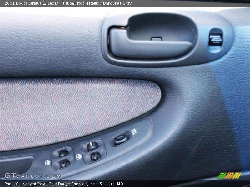 Taupe Frost Metallic / Dark Slate Gray 2001 Dodge Stratus ES Sedan
