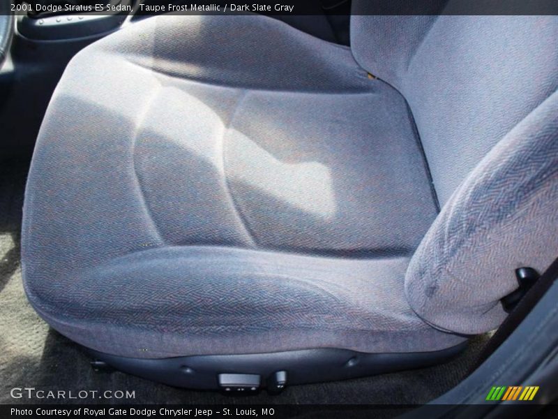Taupe Frost Metallic / Dark Slate Gray 2001 Dodge Stratus ES Sedan