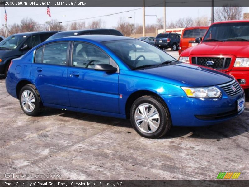 Laser Blue / Gray 2006 Saturn ION 2 Sedan