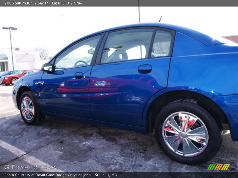Laser Blue / Gray 2006 Saturn ION 2 Sedan