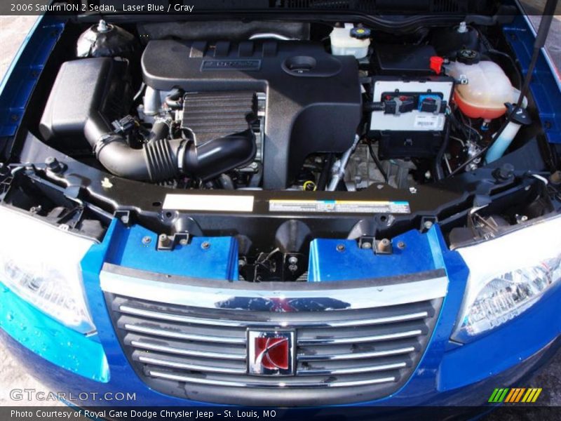 Laser Blue / Gray 2006 Saturn ION 2 Sedan