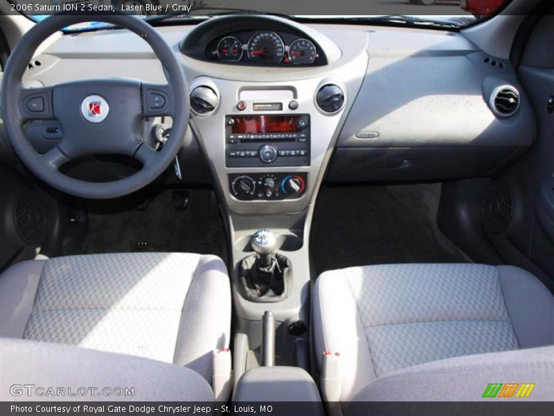 Laser Blue / Gray 2006 Saturn ION 2 Sedan