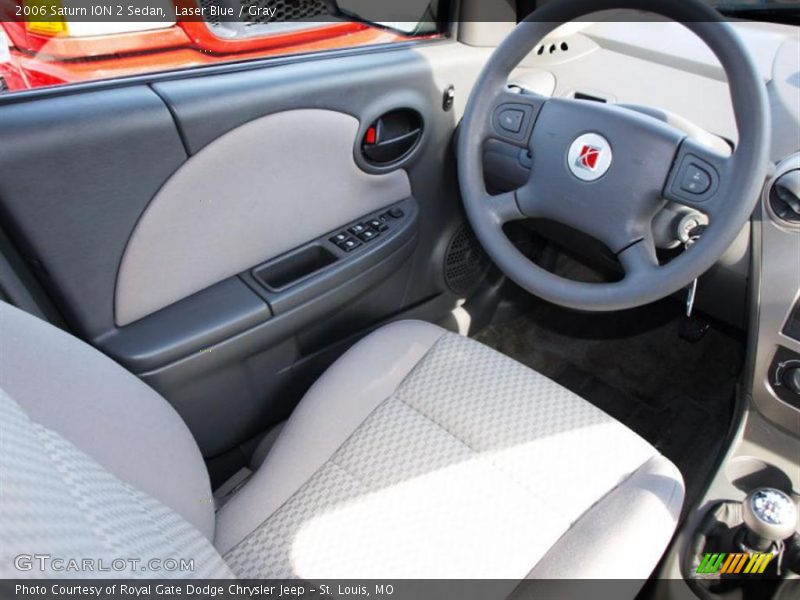 Laser Blue / Gray 2006 Saturn ION 2 Sedan