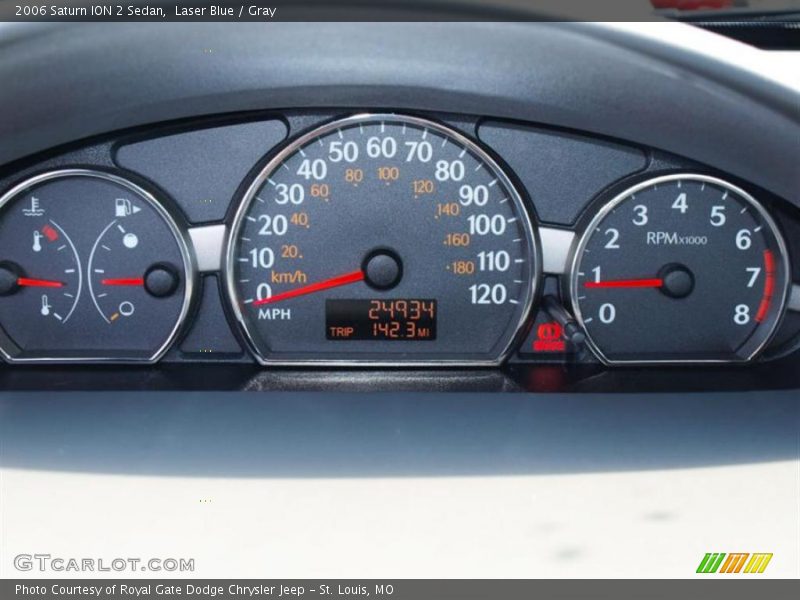 Laser Blue / Gray 2006 Saturn ION 2 Sedan