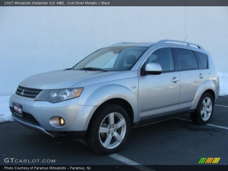 Cool Silver Metallic / Black 2007 Mitsubishi Outlander XLS 4WD