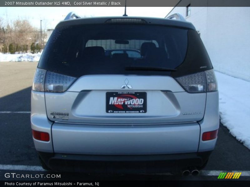 Cool Silver Metallic / Black 2007 Mitsubishi Outlander XLS 4WD