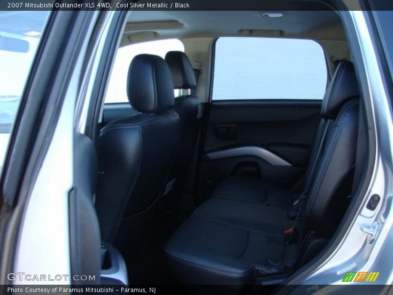 Cool Silver Metallic / Black 2007 Mitsubishi Outlander XLS 4WD