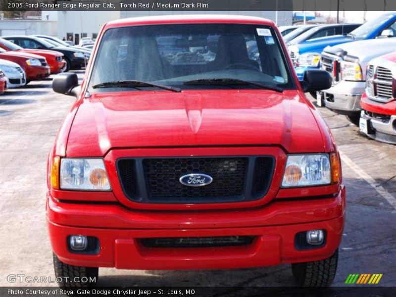 Torch Red / Medium Dark Flint 2005 Ford Ranger Edge Regular Cab