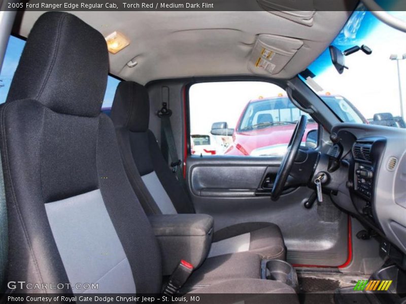 Torch Red / Medium Dark Flint 2005 Ford Ranger Edge Regular Cab