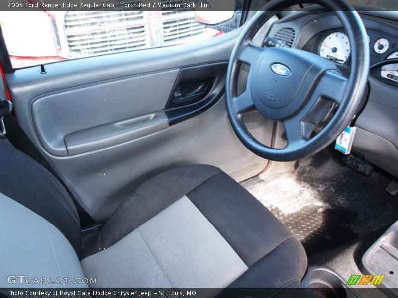 Torch Red / Medium Dark Flint 2005 Ford Ranger Edge Regular Cab