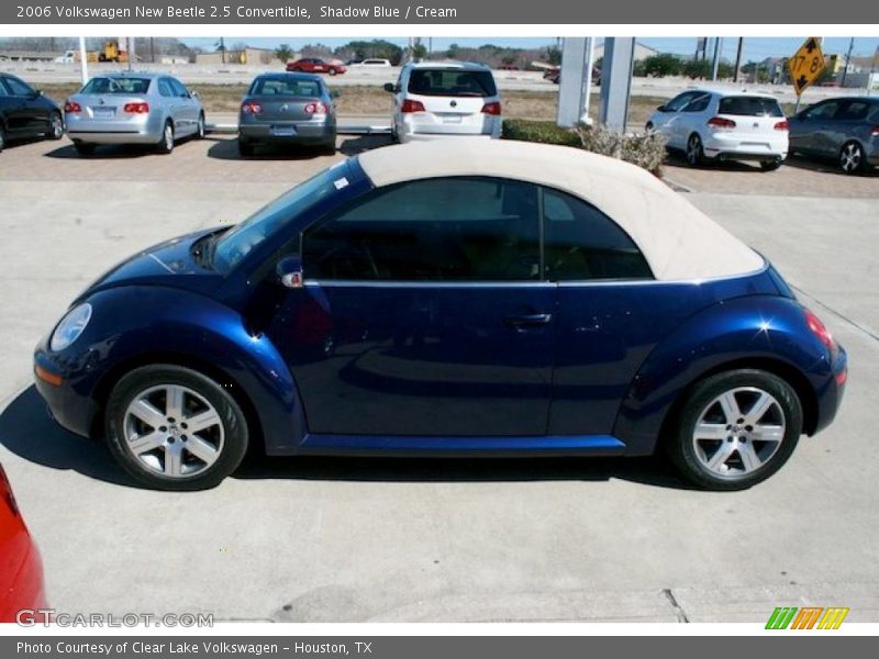 Shadow Blue / Cream 2006 Volkswagen New Beetle 2.5 Convertible