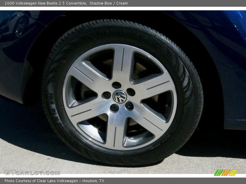 Shadow Blue / Cream 2006 Volkswagen New Beetle 2.5 Convertible