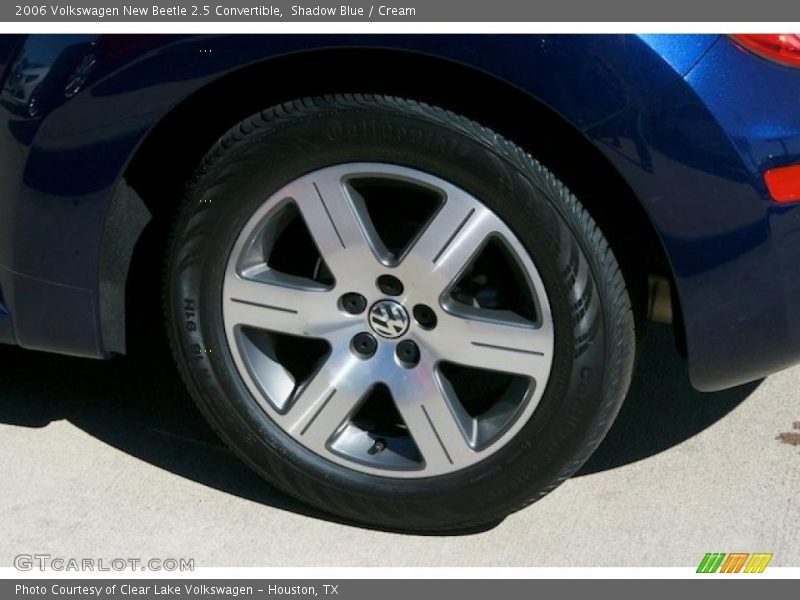 Shadow Blue / Cream 2006 Volkswagen New Beetle 2.5 Convertible