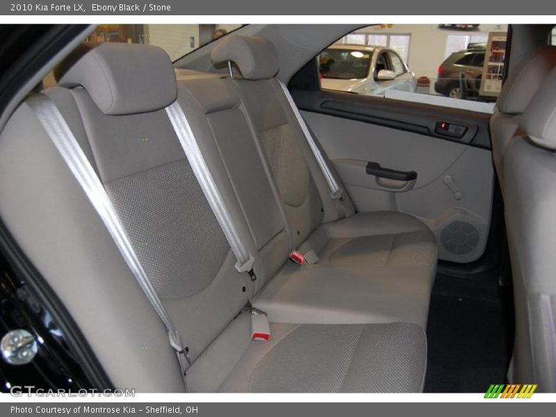 Ebony Black / Stone 2010 Kia Forte LX