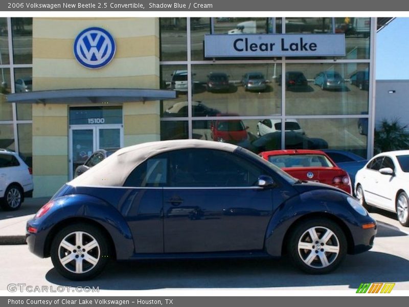 Shadow Blue / Cream 2006 Volkswagen New Beetle 2.5 Convertible